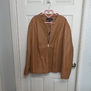 Colleen Lopez Women's Tan Quilted Jacket